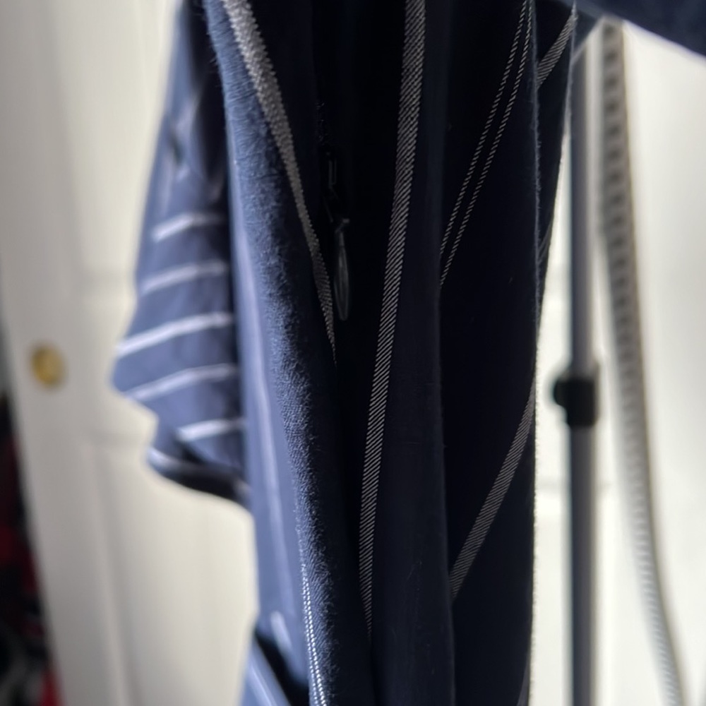 Express Striped Wrap Dress - Picture 4 of 5